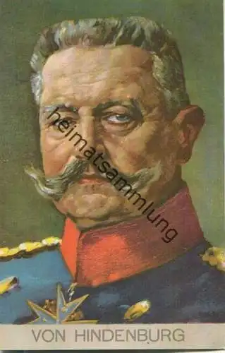 von Hindenburg - Verlag Stengel & Co Dresden Nr. 49278