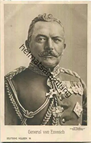 General von Emmich - Deutsche Helden Nr. 16 - Verlag Gustav Liersch Berlin
