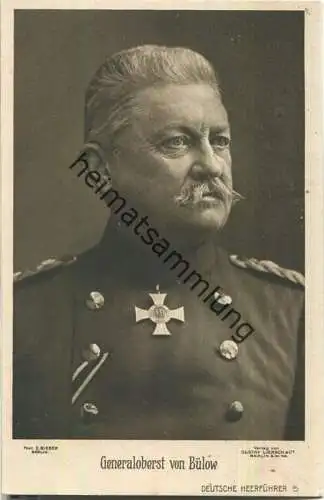 Generaloberst von Bülow - Deutsche Heerführer Nr. 5 - Verlag Gustav Liersch Berlin