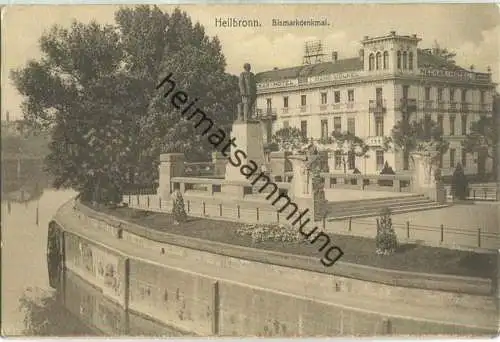 Heilbronn - Bismarckdenkmal - Verlag Hugo Mezger Esslingen