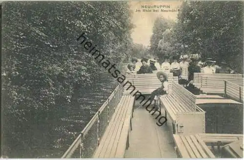 Neuruppin - Im Rhin bei Neumühle - Verlag Ad. Jaene Neu-Ruppin