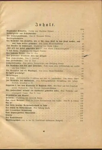 Deutschland - Großer Volkskalender des Lahrer hinkenden Boten für 1928 170 Seiten - Kalender - Trächtigkeits- und Brütek