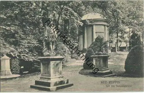 Neuruppin - Tempelgarten - Verlag Ad. Jaene Neu-Ruppin