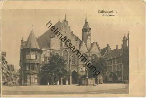 Hildesheim - Rathaus - Verlag E. Baxmann Hildesheim