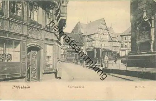 Hildesheim - Andreasplatz - Verlag H. O. H. ca. 1900