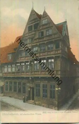 Hildesheim - Altdeutsches Haus - Verlag Zedler & Vogel Darmstadt ca. 1900