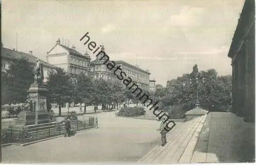 Hannover - Hoftheater - Rückseite beschrieben 1908