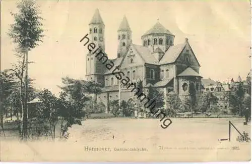 Hannover - Garnisonskirche - Verlag Zedler & Vogel Darmstadt 1902