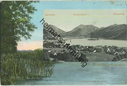 Schliersee - Jägerkamp - Brecherspitze - Westerberg - Verlag Meliner & Maas Leipzig