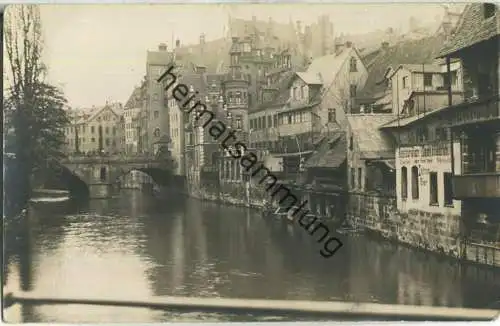Nürnberg - Restauration Thea Friedrich - Zeltner Bier - Hans Kain - Pegnitz - Foto-AK ohne Verlagsangabe