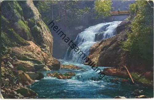 Bad Reichenhall - Staubbachfall - Feldpost - Verlag Martin Herpich München