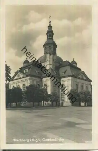 Hirschberg - Gnadenkirche - Verlag Erwin Schroeter Hirschberg - Foto-AK ca. 1930