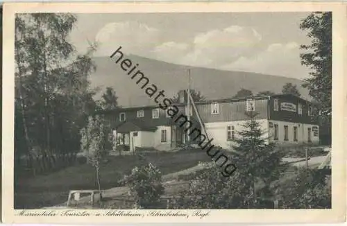 Schreiberhau - Marientaler Touristen- und Schülerheim - Riesengebirge - Verlag  Alfred Adolph Schreiberhau - Foto-AK