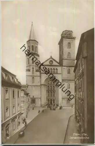 Zittau - Johanniskirche - Verlag Trinks & Co GmbH Leipzig - Foto-AK ca. 1930