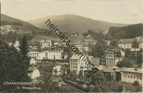 Johannisbad - Riesengebirge - Verlag Zinecker Johannisbad - Foto-AK 30er Jahre