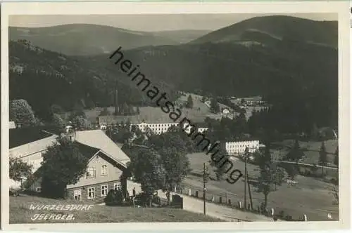 Korenov - Wurzelsdorf - Isergebirge - Foto-Ansichtskarte ca. 1930