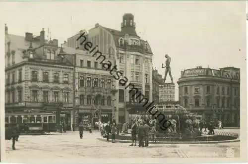 Reichenberg - Liberec - Strassenbahn - Verlag F. Madle Reichenberg - Foto-AK ca. 1930