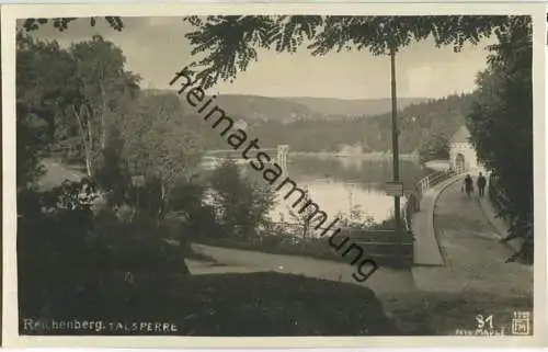 Reichenberg - Liberec - Talsperre - Verlag F. Madle Reichenberg - Foto-AK ca. 1930