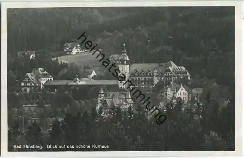 Swieradow-Zdroj - Bad Flinsberg - Kurhaus - Verlag L. Niepel-Brodt Friedeberg - Foto-AK ca. 1930