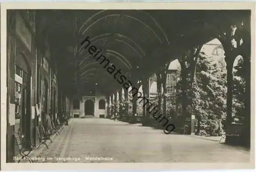Swieradow-Zdroj - Bad Flinsberg - Wandelhalle - Verlag Alfred Männich Hirschberg - Foto-AK ca. 1930