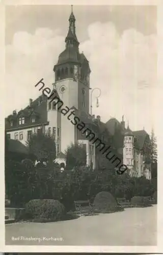 Swieradow-Zdroj - Bad Flinsberg - Kurhaus - Verlag Robert Hügel Berlin - Foto-AK ca. 1930