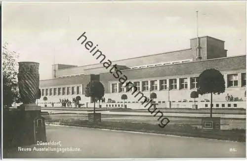 Düsseldorf - Neues Ausstellungsgebäude - Foto-AK 30er Jahre - Verlag Trinks & Co Leipzig