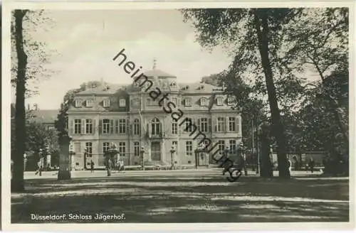 Düsseldorf - Schloss Jägerhof - Foto-AK 30er Jahre