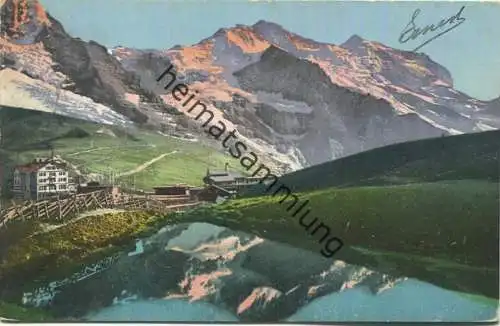 Kleine Scheidegg - Verlag R. Gabler Interlaken gel. 1908