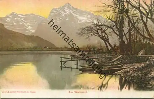 Am Walensee - Edition Photoglob Zürich