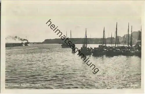 Ostseebad Sassnitz - Hafen - Foto-Ansichtskarte 30er Jahre - Verlag H. Rubin & Co Dresden