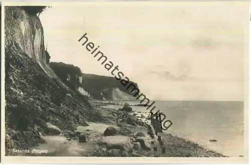 Insel Rügen - Uferweg - Foto-Ansichtskarte 30er Jahre - Verlag Löffler & Co Greiz