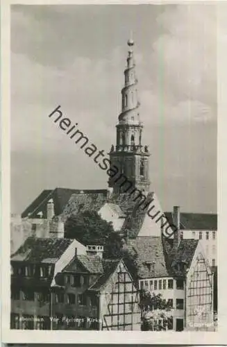 Kobenhavn - Frelsers Kirke - Foto-Ansichtskarte 30er Jahre - Verlag Alex Vincent