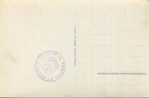 Grand St. Bernard - Hospice - le lac et le Statue - Foto-AK - Edition Georges Jaeger Geneve