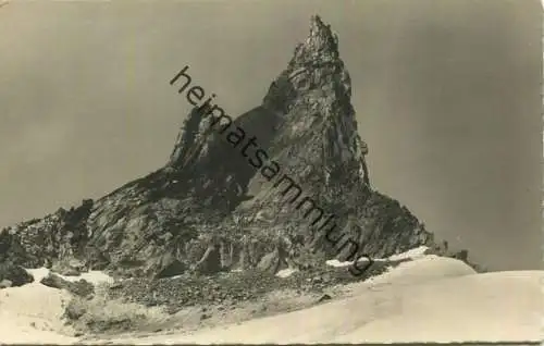 Arolla - Aiguille de la Csa - Foto-AK - Verlag E. Gyger Adelboden