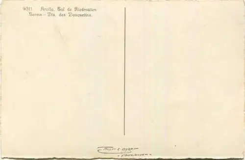 Arolla - Foto-AK - Verlag E. Gyger Adelboden