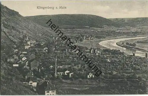 Klingenberg am Main - Gesamtansicht - Verlag Leo Scholz Klingenberg