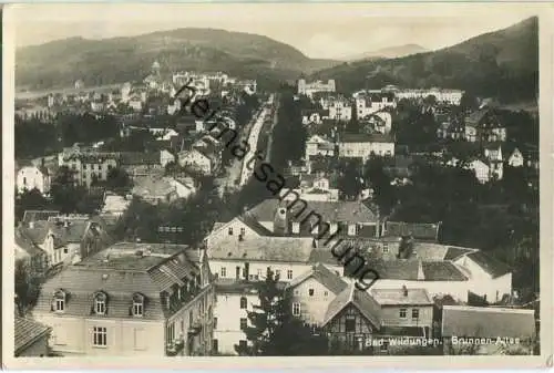 Bad Wildungen - Brunnen-Allee - Foto-Ansichtskarte - Verlag C. F. Rothauge Bad Wildungen