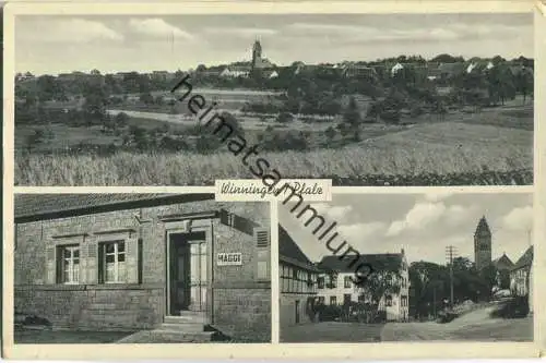 Winningen - Kolonialwaren und Friseurgeschäft von A. Kölsch - Maggi - Verlag J. Lukow Bierbach