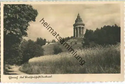 Eisenach - das Burschenschaftsdenkmal - Verlag Carl Jagemann Eisenach