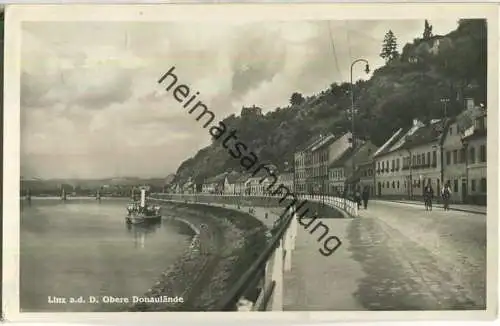 Linz - Obere Donaulände - Foto-AK