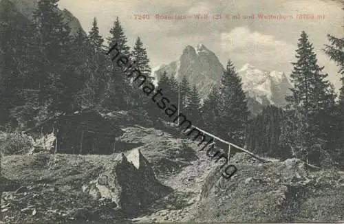 Rosenlaui - Edition Photoglob Zürich gel. 1912