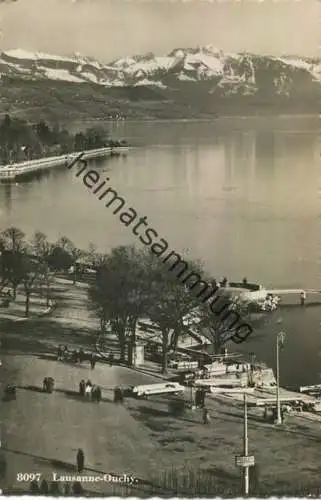 Lausanne Ouchy - Foto-AK - Edition Societe Graphique Neuchatel