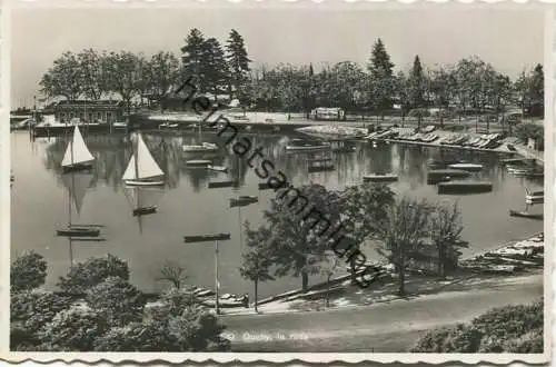 Ouchy - la rade - Foto-AK - Edition O. Sartori Lausanne gel. 1946