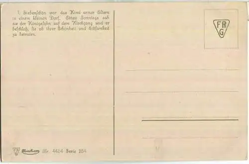 Siebenschön - Ludwig Bechstein - Künstlerkarte signiert O. Herrfurth - Verlag Uvachrom Nr. 4454 Serie 254