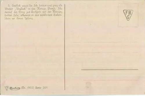 Siebenschön - Ludwig Bechstein - Künstlerkarte signiert O. Herrfurth - Verlag Uvachrom Nr. 4458 Serie 254