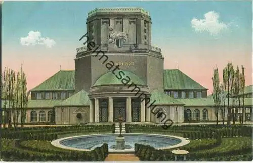 Internationale Baufachausstellung mit Sonderausstellungen - Leipzig 1913 - Halle der Raumkunst