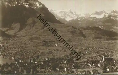 Schwyz - Foto-AK - Edition Perrochet-Matile Lausanne