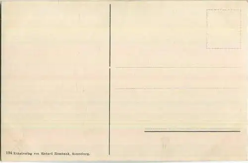 Schwarzburg von der Hirschwiese - Verlag Richard Zieschank Ronneburg