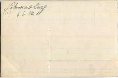Schwarzburg - Foto-AK 1912