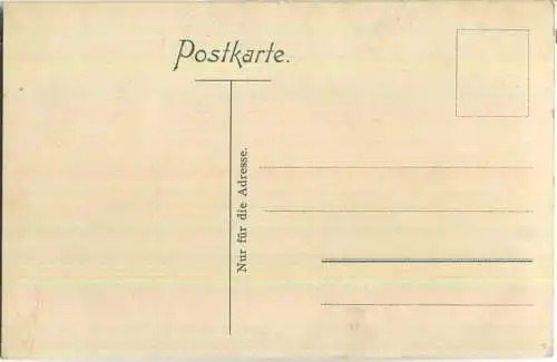 Weidende Schafe vor der Orangerie - Verlag Louis Glaser Leipzig 1903